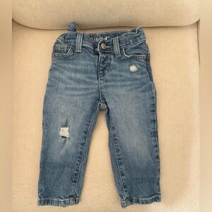 Cat & Jack Distressed Blue Jeans for Kids